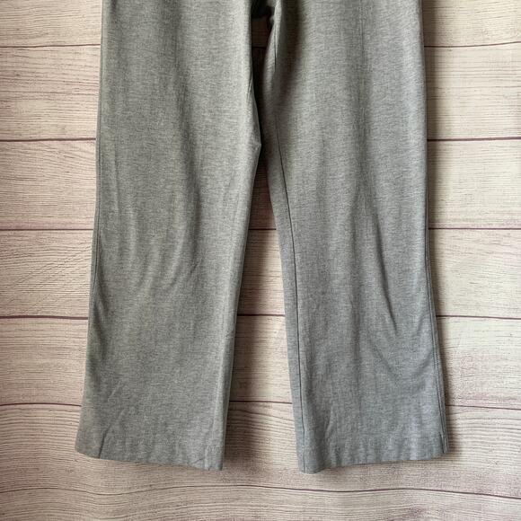 Vintage Mossimo Stretch Light Gray Capri Pants High Waisted Cotton Blend Size M - Picture 3 of 12